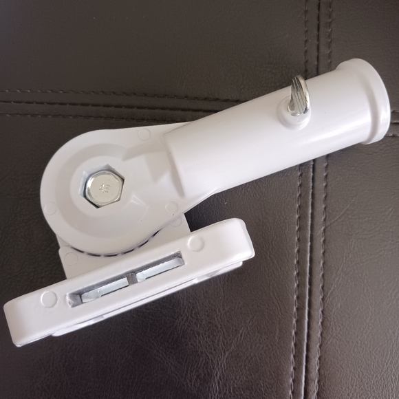 Flagpole Bracket Anchor, White - Picture 1 of 5